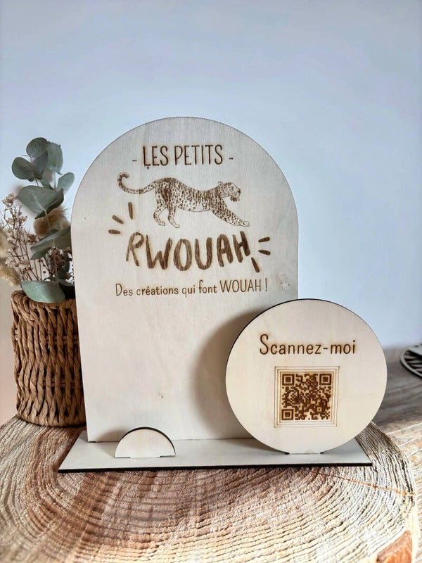 Présentoir à cartes de visite personnalisé