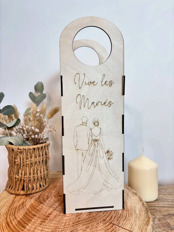 Coffret bouteille – Mariage 💍