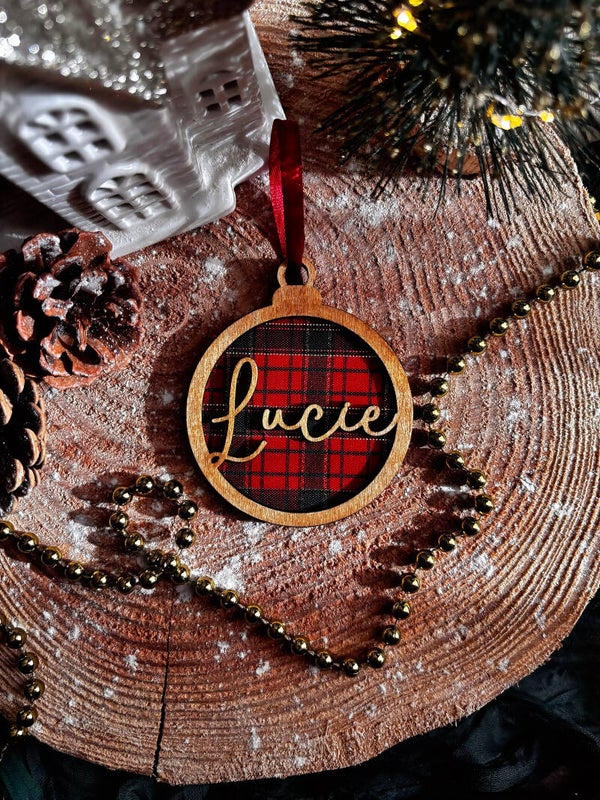 Boule de Noël personnalisée ♥️