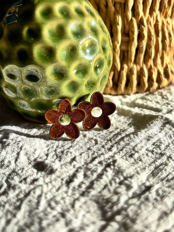 Médaillons fleur chocolat 🤎 (5 pétales)