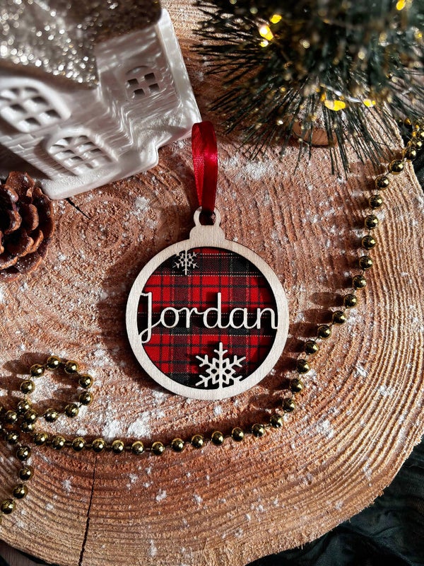 ❄️ Boule de Noël personnalisée (2 modèles)