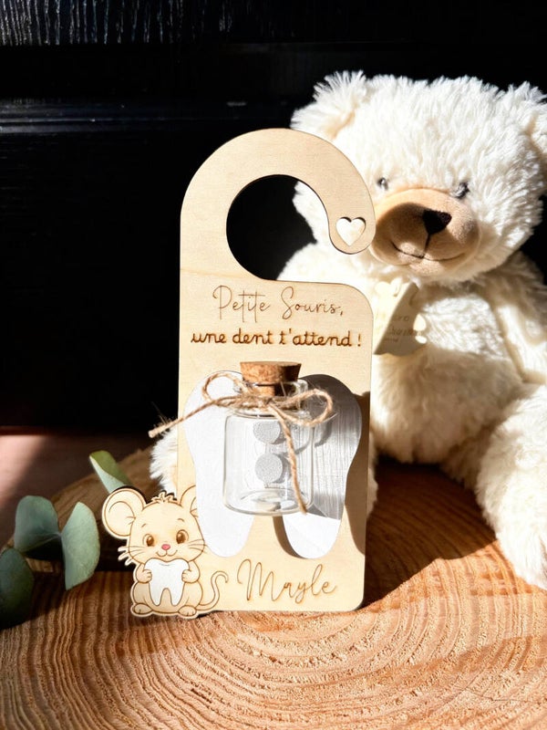 Accroche-porte personnalisé pour la Petite Souris 🐭✨