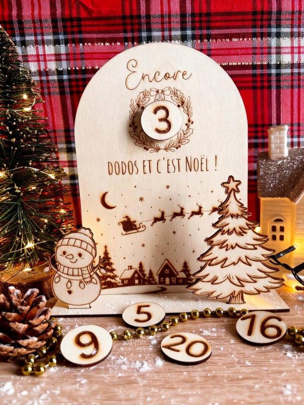 Compteur de dodos avant Noël ⛄️🎄
