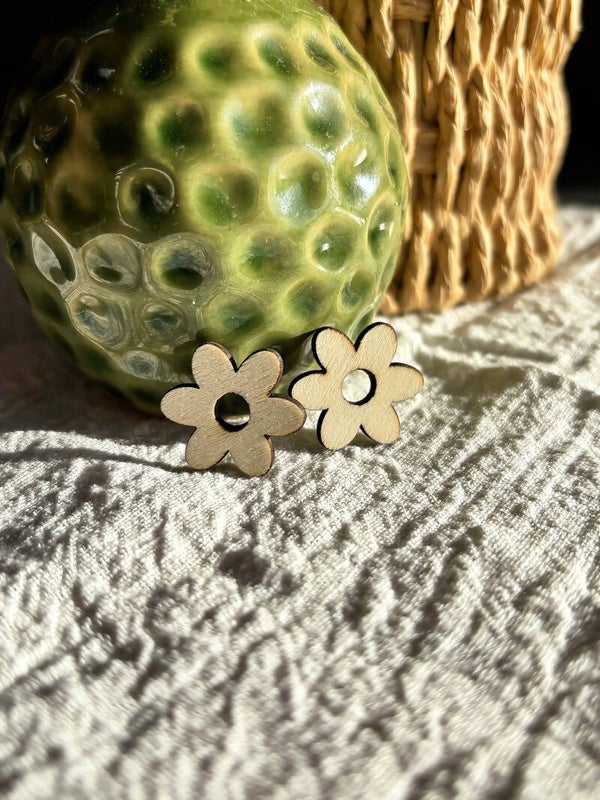 Médaillons fleur 🤍 (6 pétales)