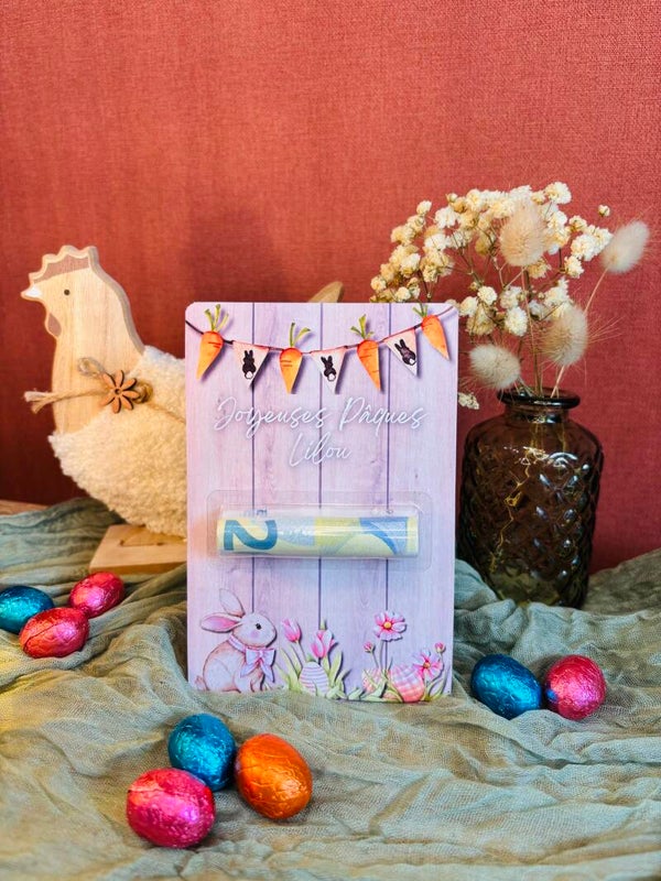 💸Cartes à billets personnalisée (2 modèles au choix)