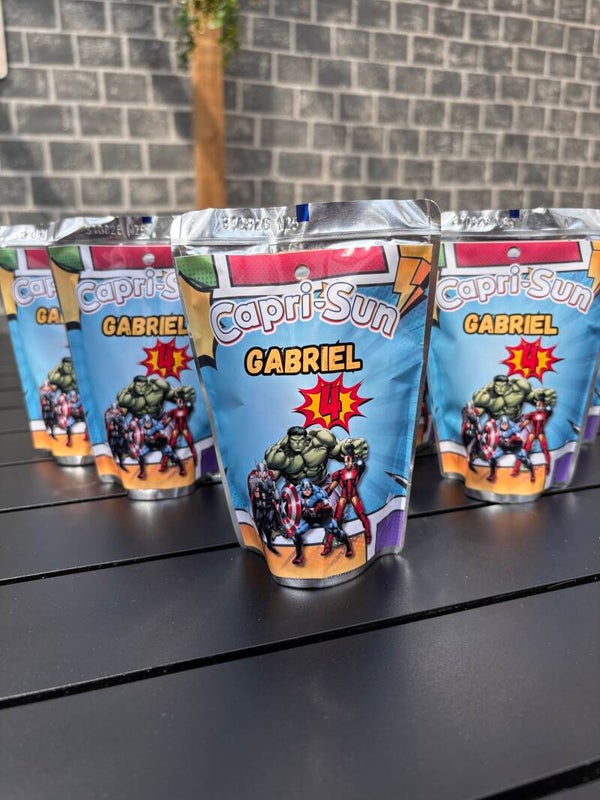 Capri sun - étiquette format PDF