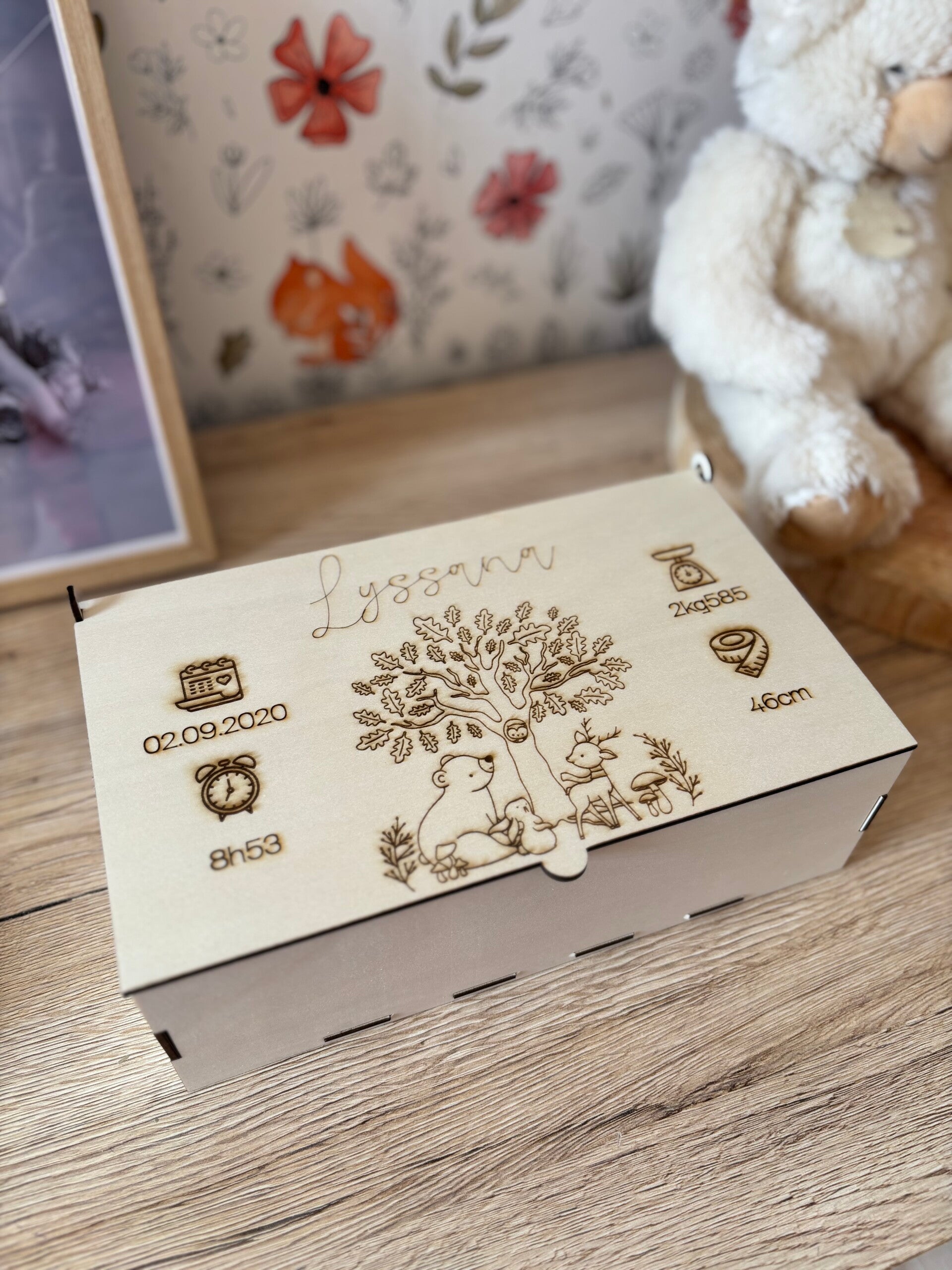 Boîte à souvenirs (forêt) 🐻🐰🌳