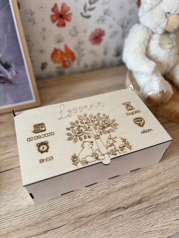 Boîte à souvenirs (forêt) 🐻🐰🌳