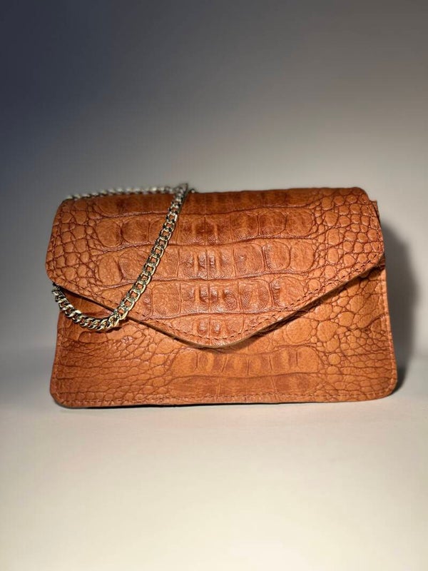 Ally cognac croco