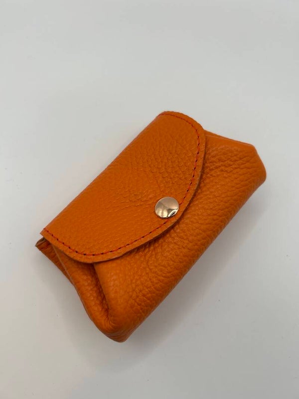 Vouwportemonnee oranje