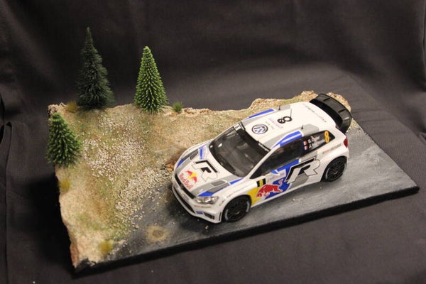 Diorama Mountain Rally Stage #3 1:18