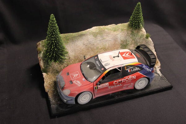 Diorama Mountain Rally Stage #6 1:18