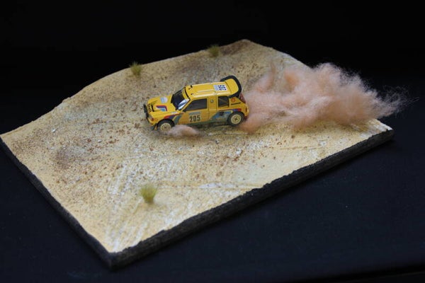 Diorama Dakar "fast stage" 1:43