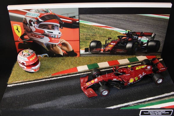 Diorama Charles Leclerc (MCO) Tuscan Grand Prix 2020 (Mugello)