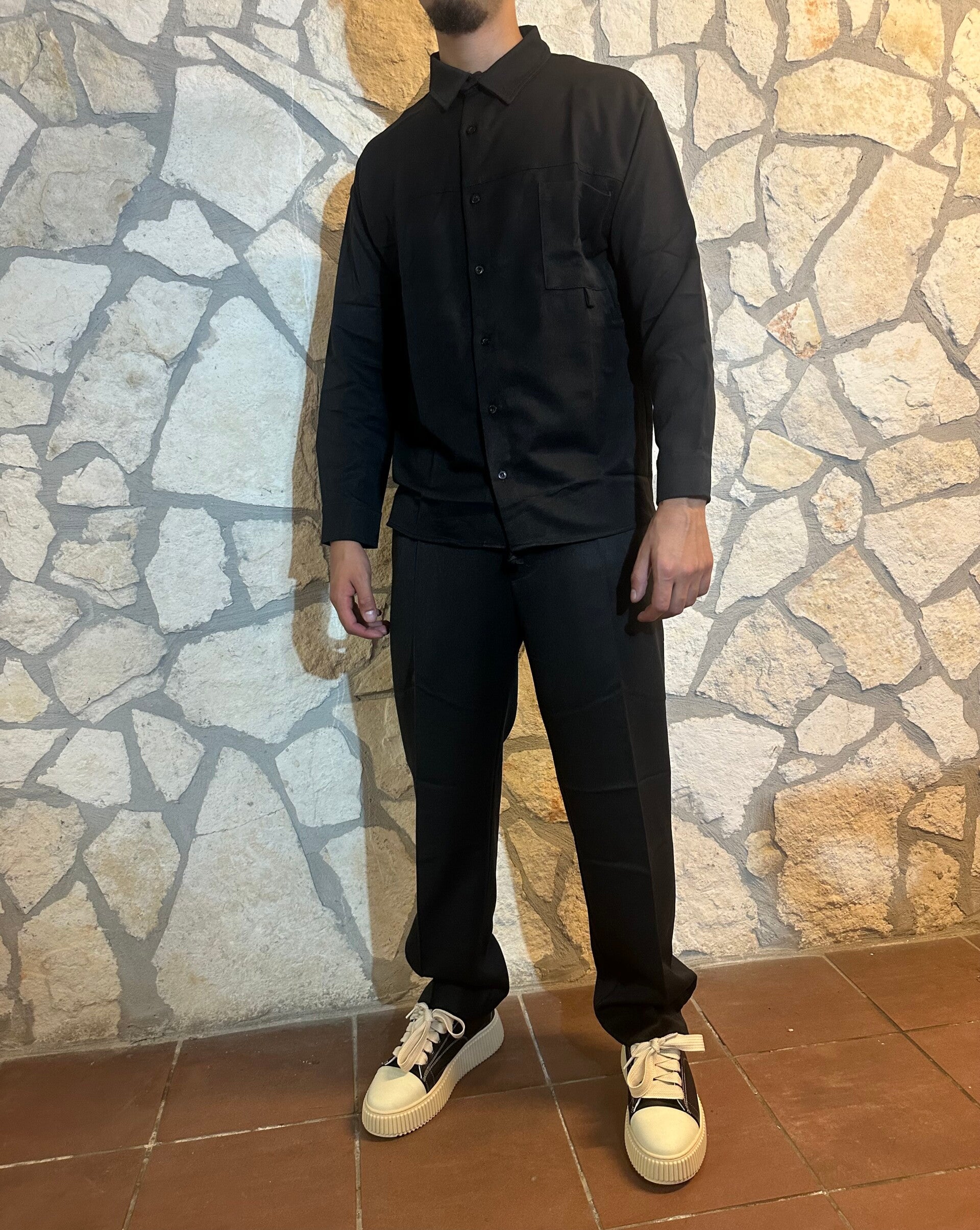 Complete clean black