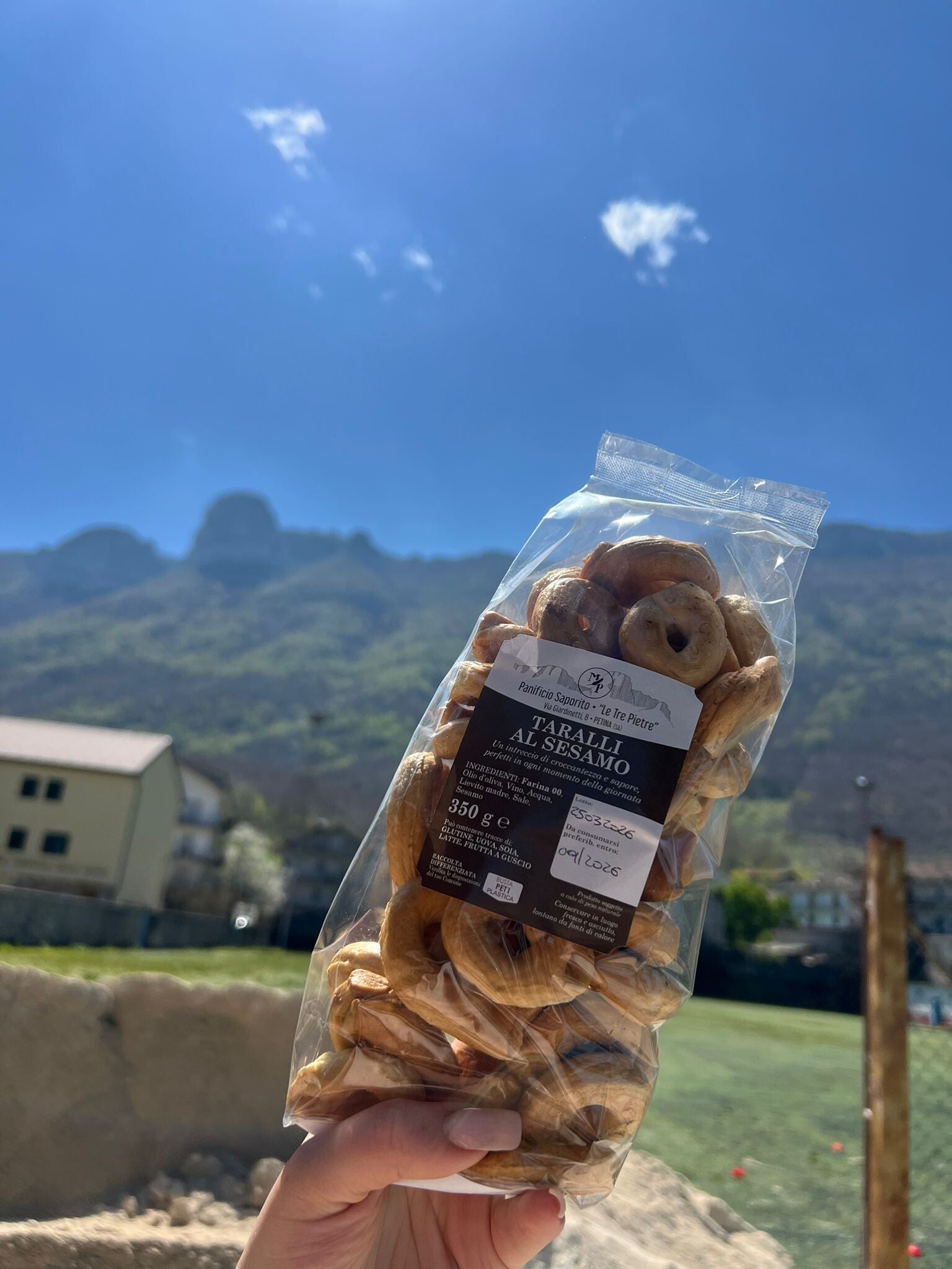 Taralli al sesamo