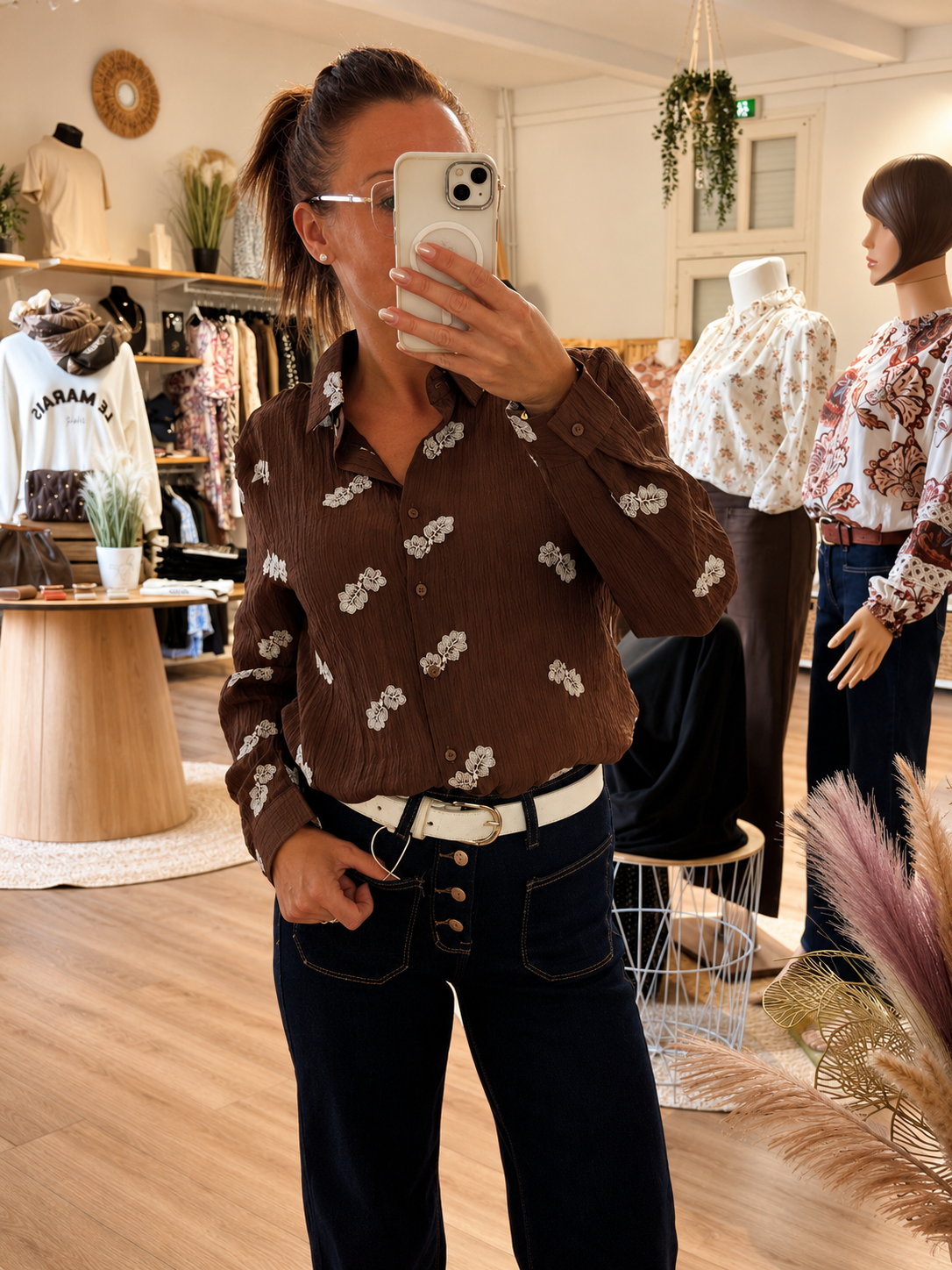 Chemise CHOCOFLEUR