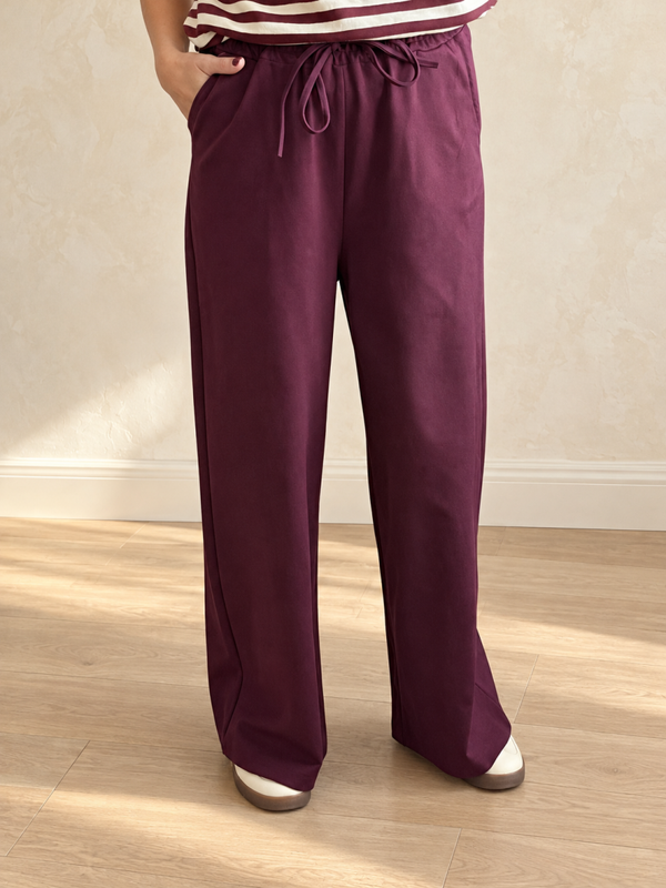 Pantalon façon jogging
