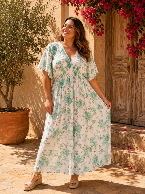 Robe longue FLEURIE