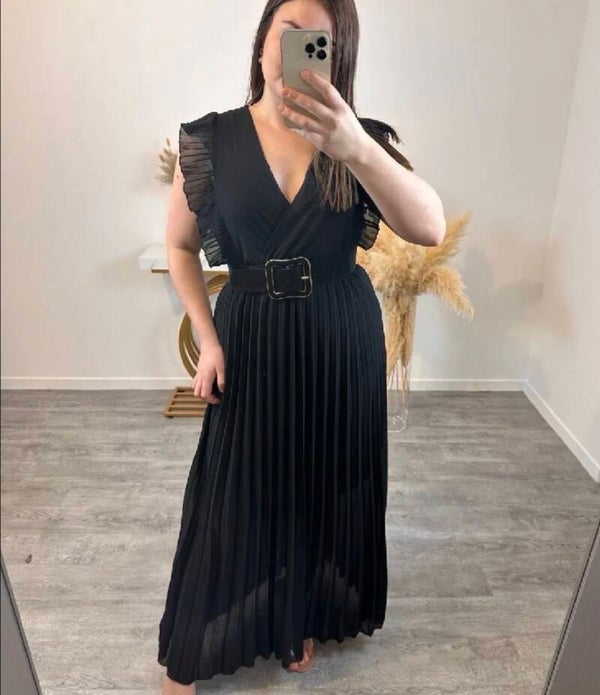 Robe plissé