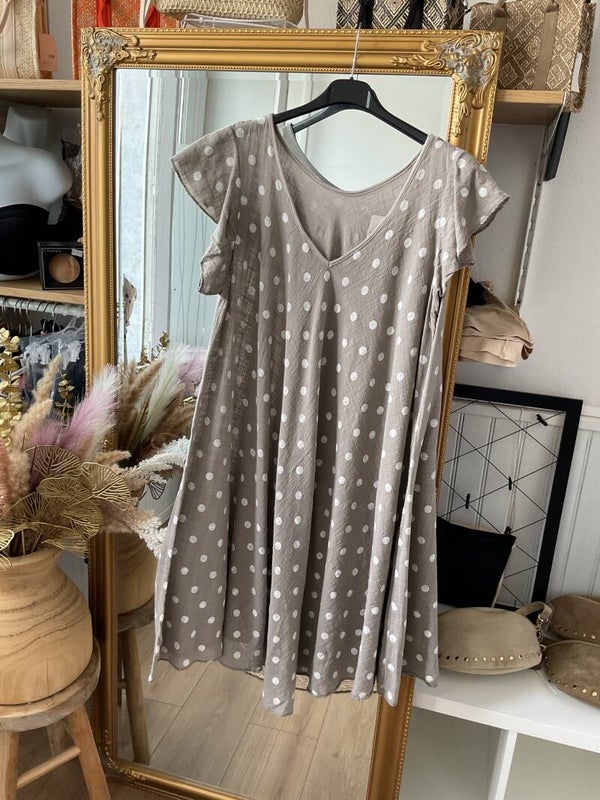 Robe Coton pois GT