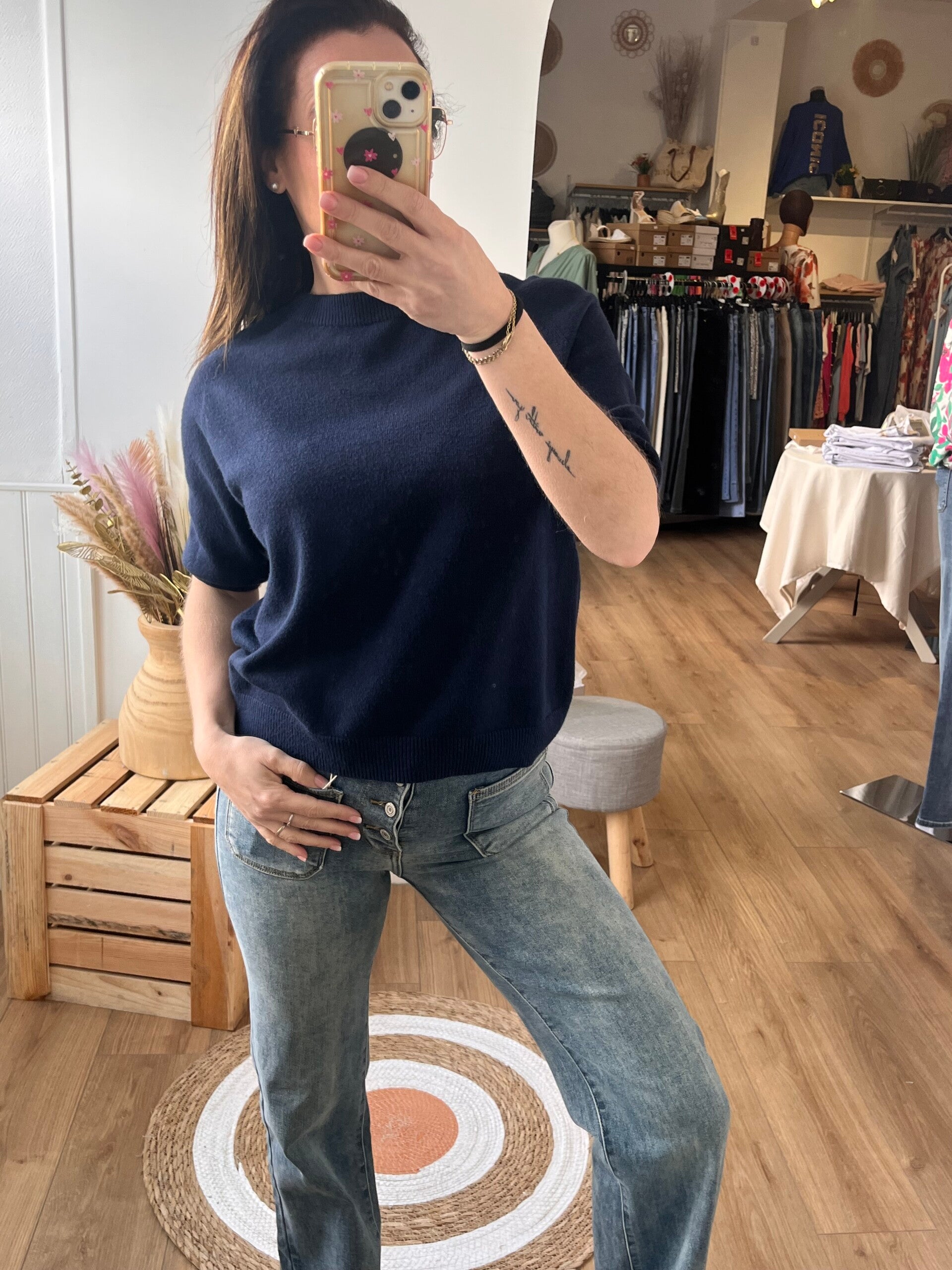 Pull manche courte DONOTHY