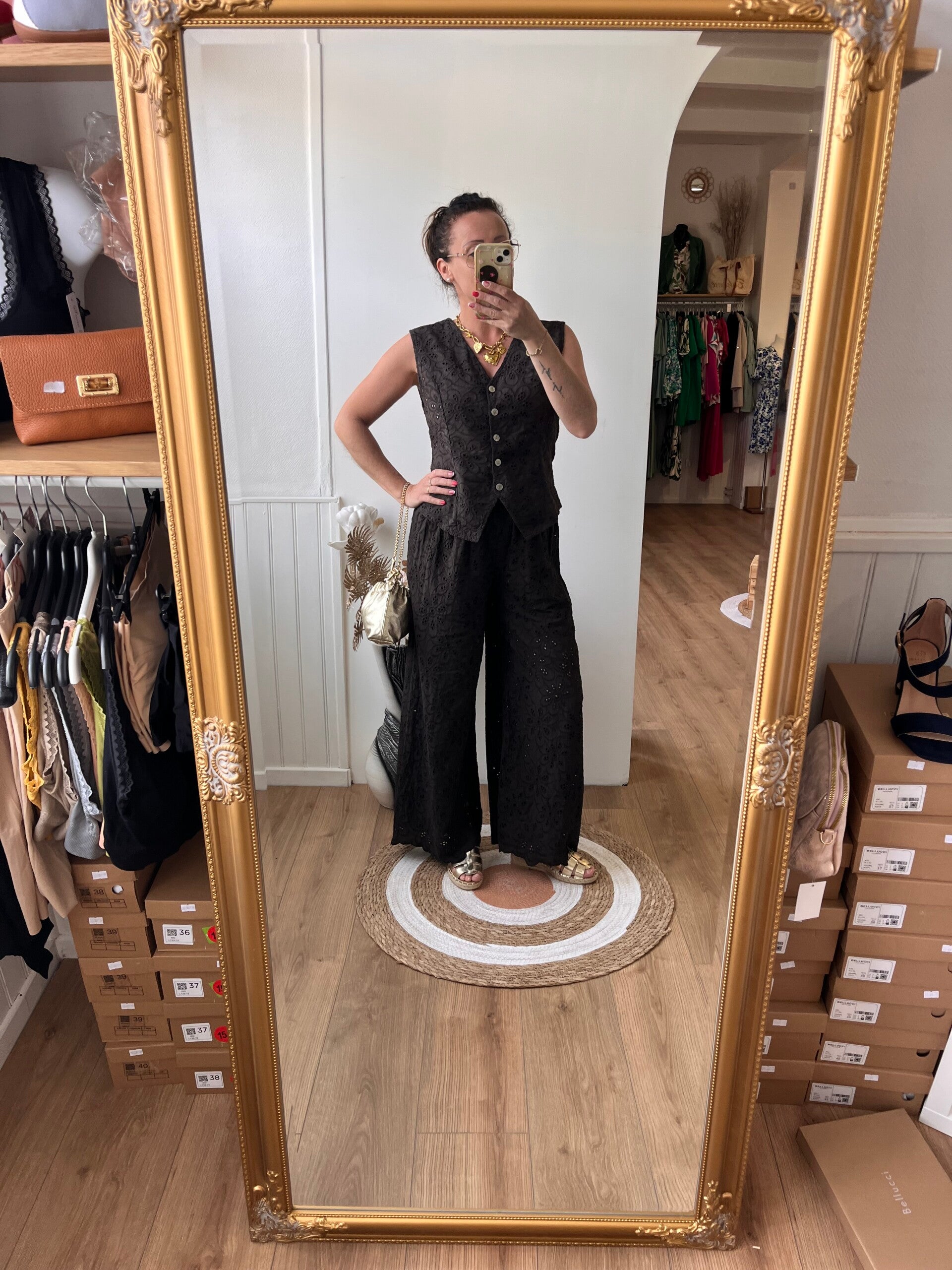 Pantalon crochet