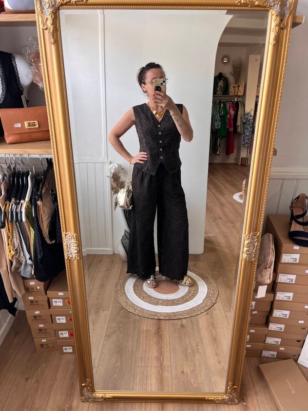 Pantalon crochet