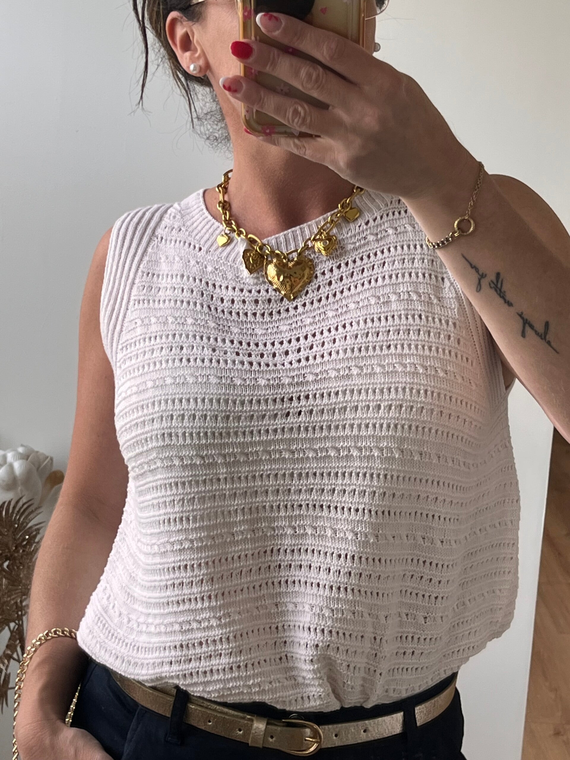 Débardeur crochet
