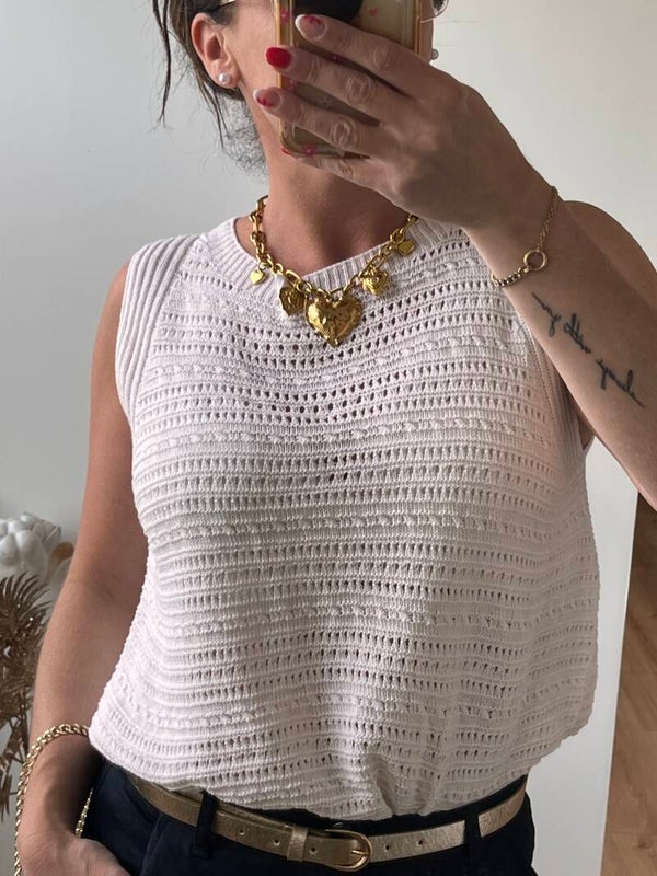 Débardeur crochet
