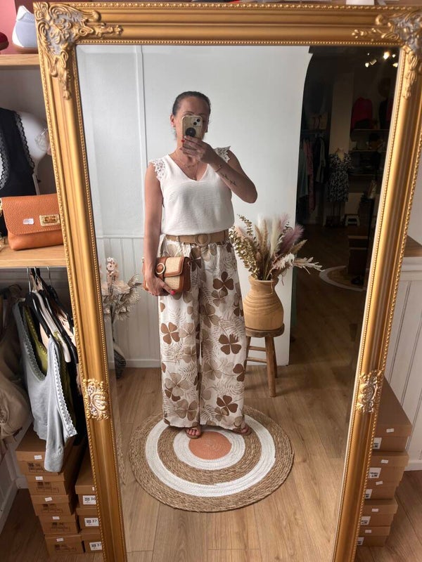 Pantalon fluide TREFLE