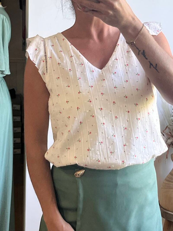 Blouse FLEUR ROSE