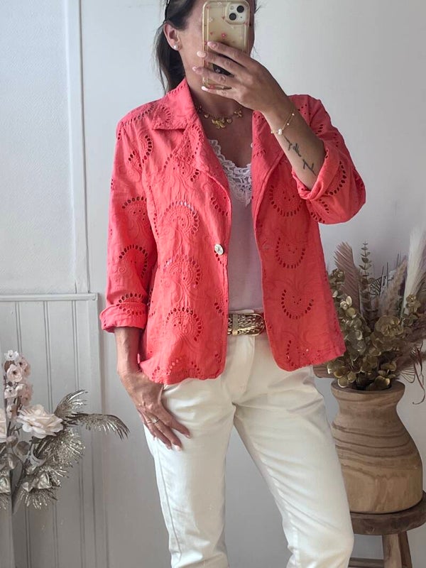 Veste FINE BRODERIE