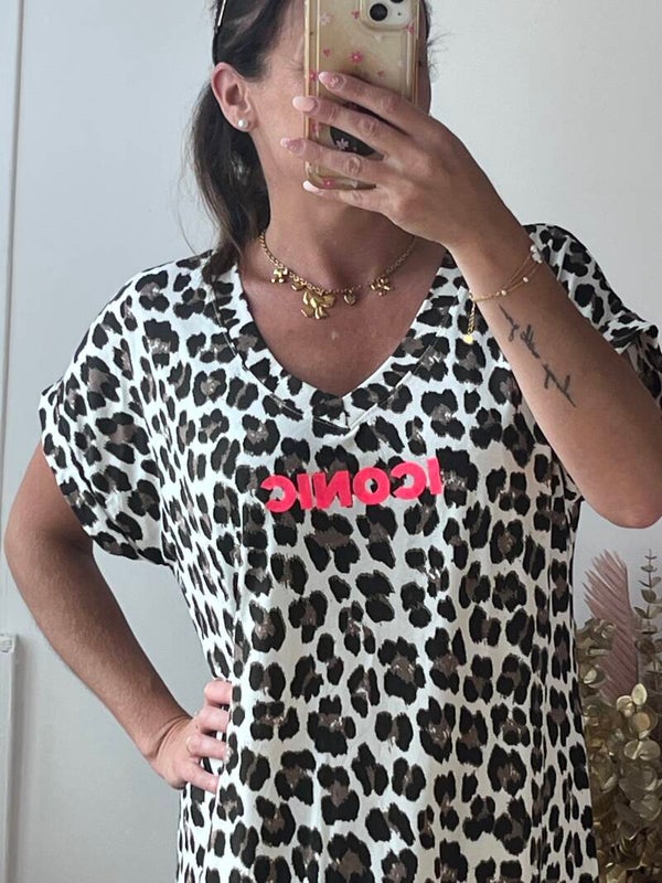 Robe longue LÉOPARD GT
