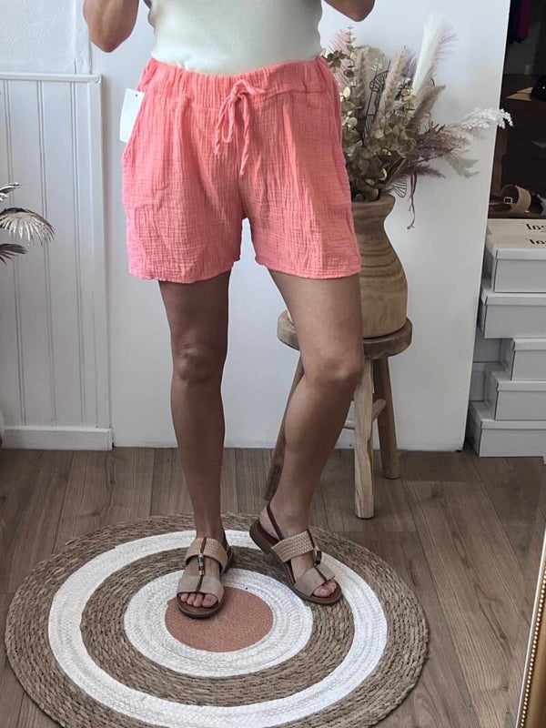 Short gaz de coton