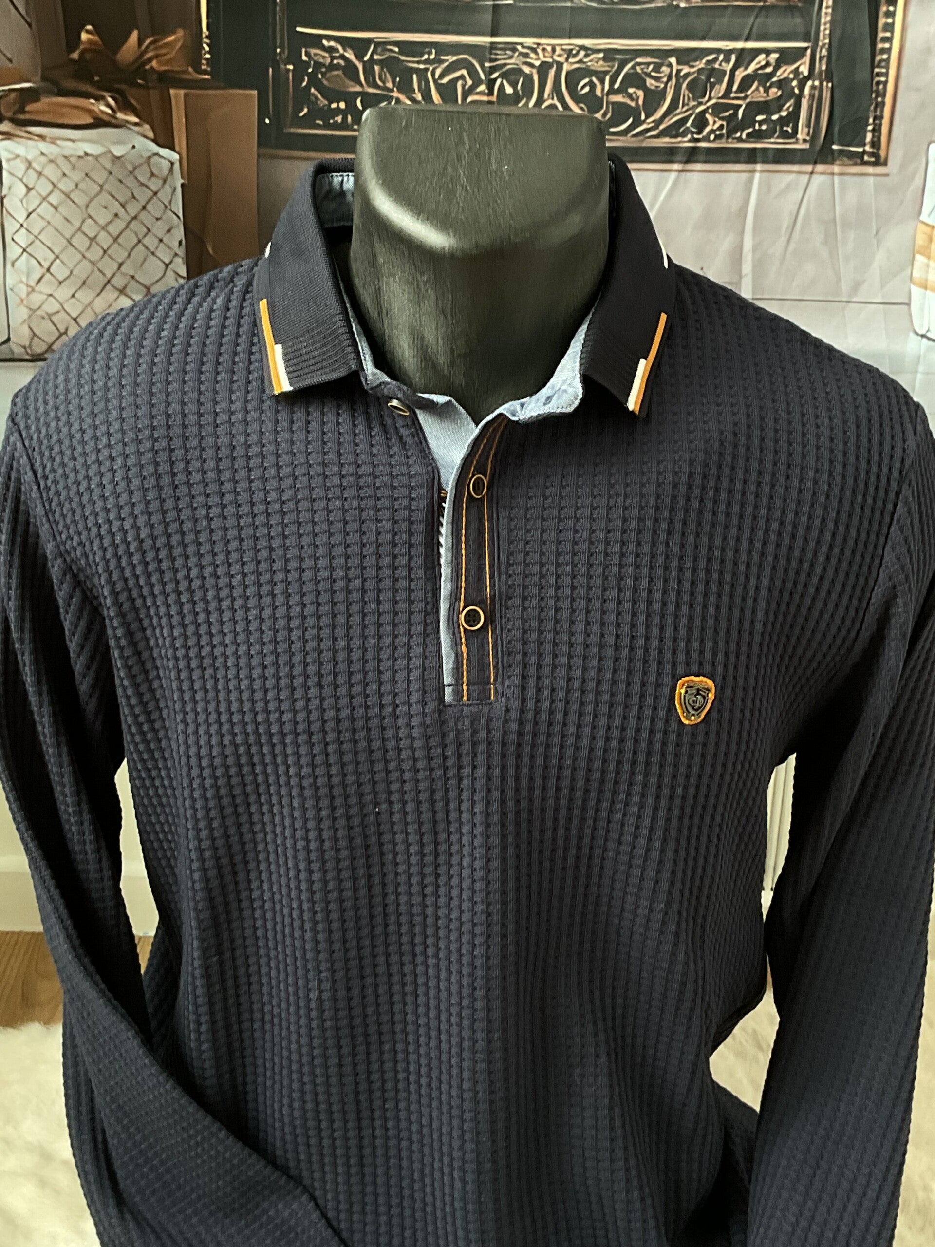 Polo manches longues