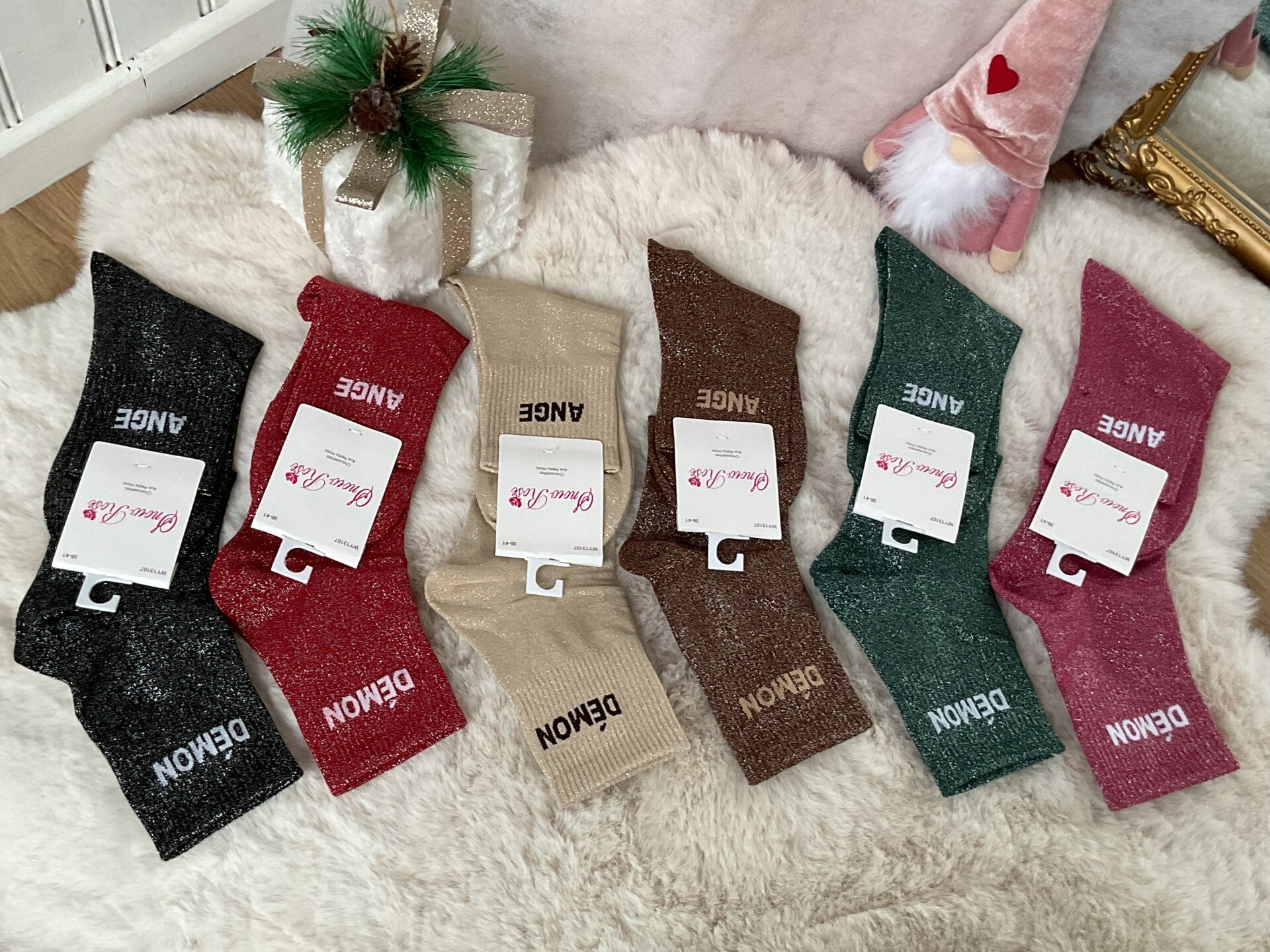 Chaussette ANGE/DEMON