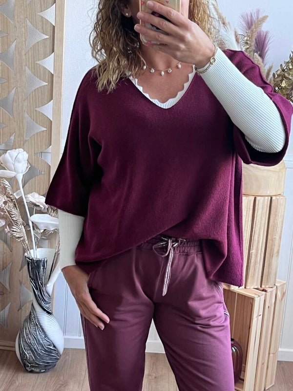 Pull manche 3/4 PT (pré commande )