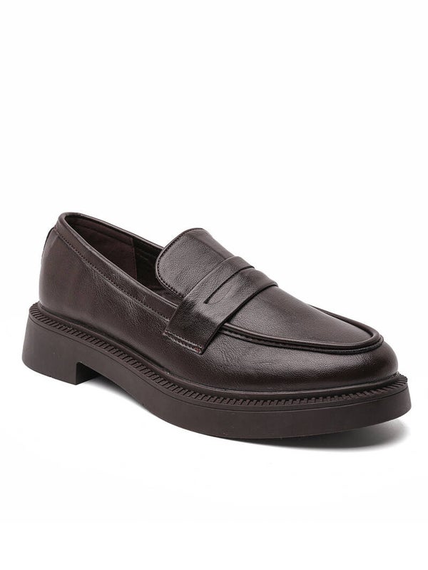 Mocassin chocolat (pré - commande )