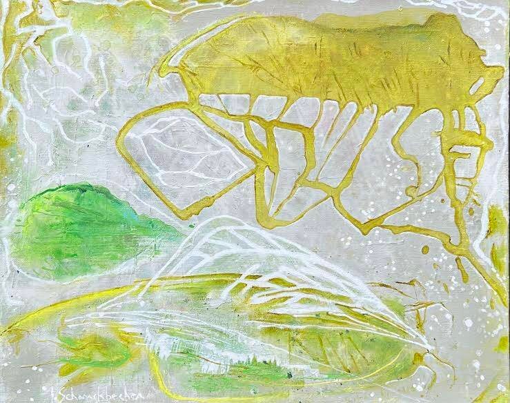Camouflage 41x33 cm
