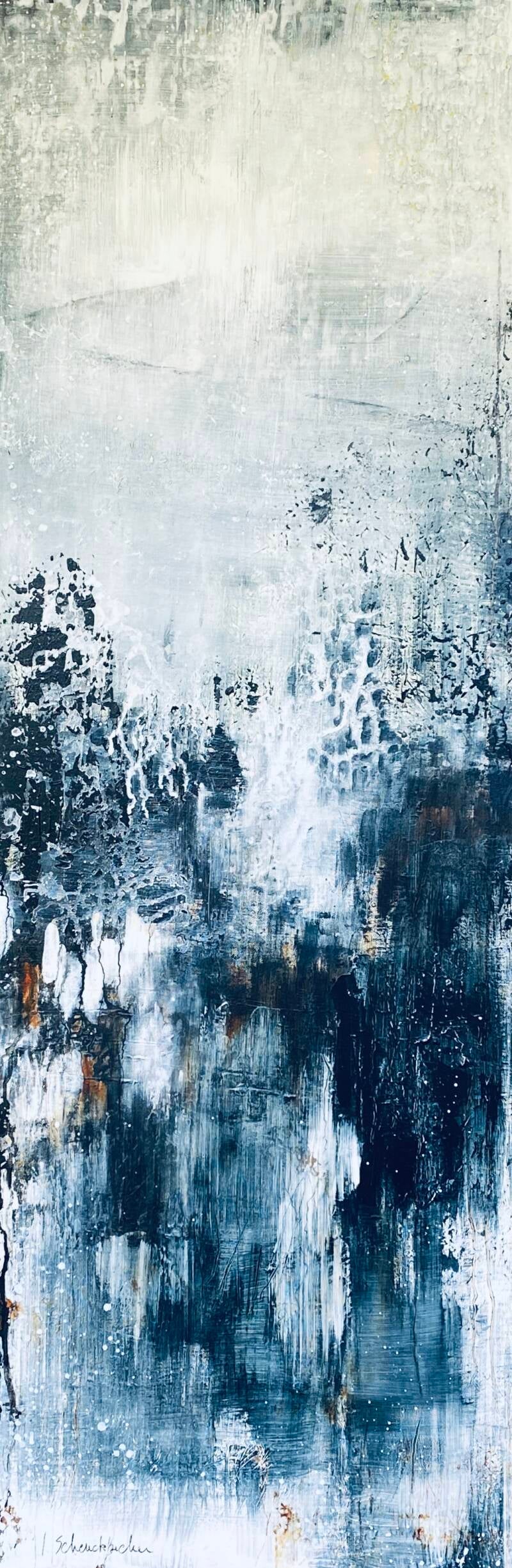 Dans l'hiver 50x150 cm