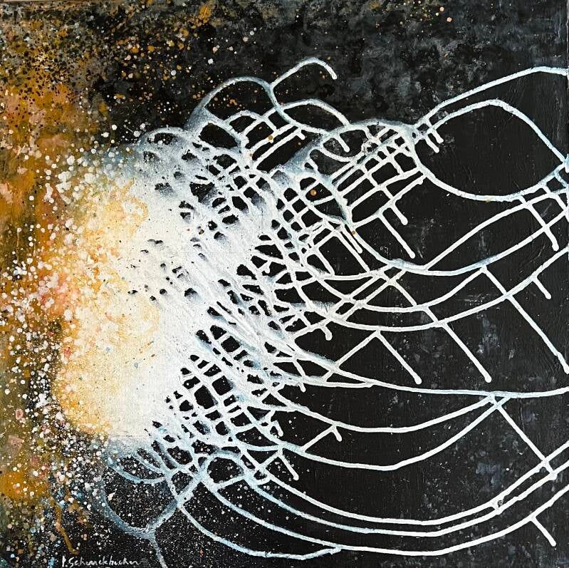 Abysses II  - 50x50 cm