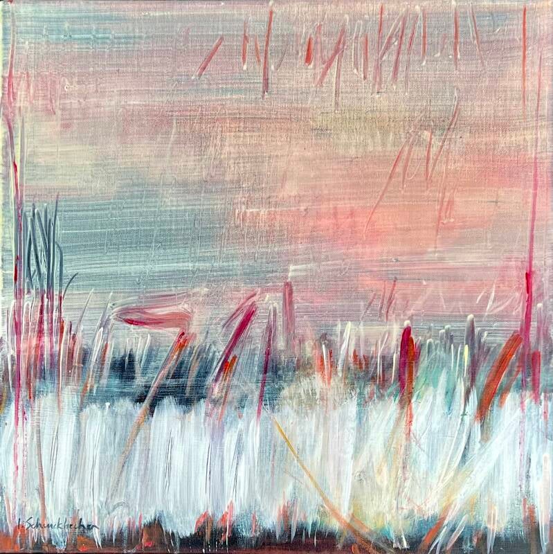 A l'horizon  50x50cm