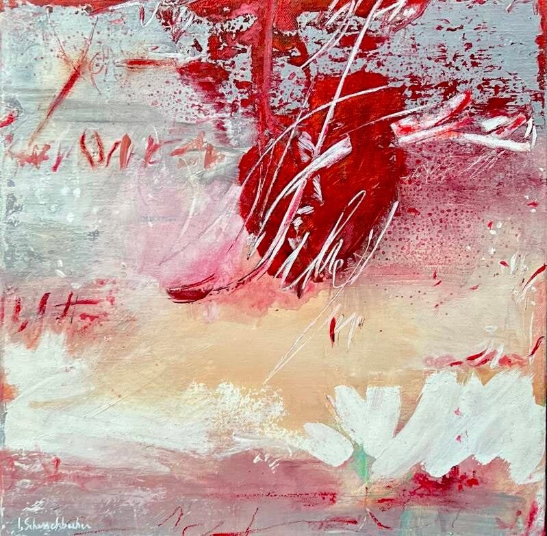 La balade du coeur 40x40 cm