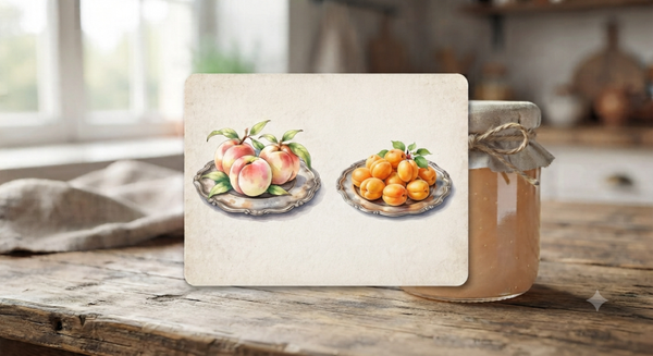 Confitures abricots pêches