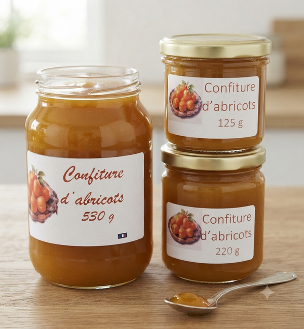 Confiture d'abricots