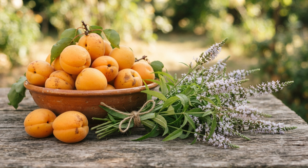 Confitures abricots sauge verveine