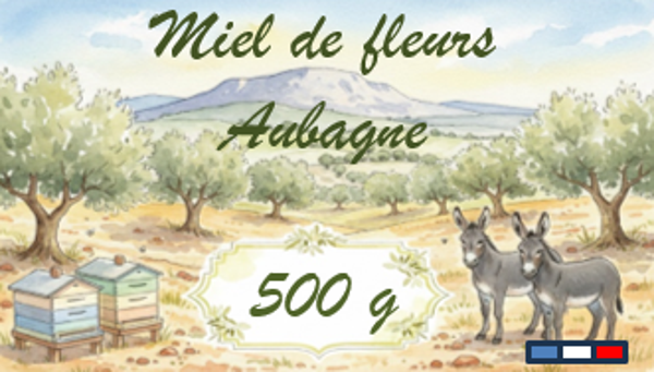 Miel de fleurs d'Aubagne