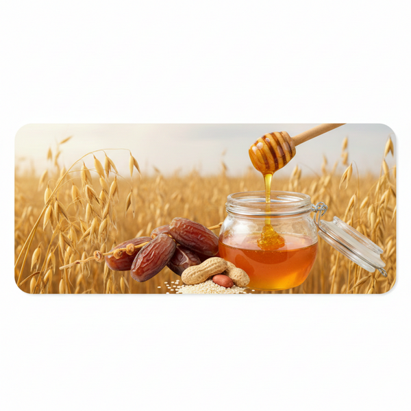 Barre énergétique multi graines miel