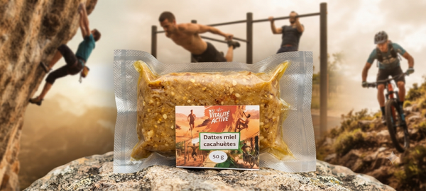 Barre nougat énergétique multi graines miel